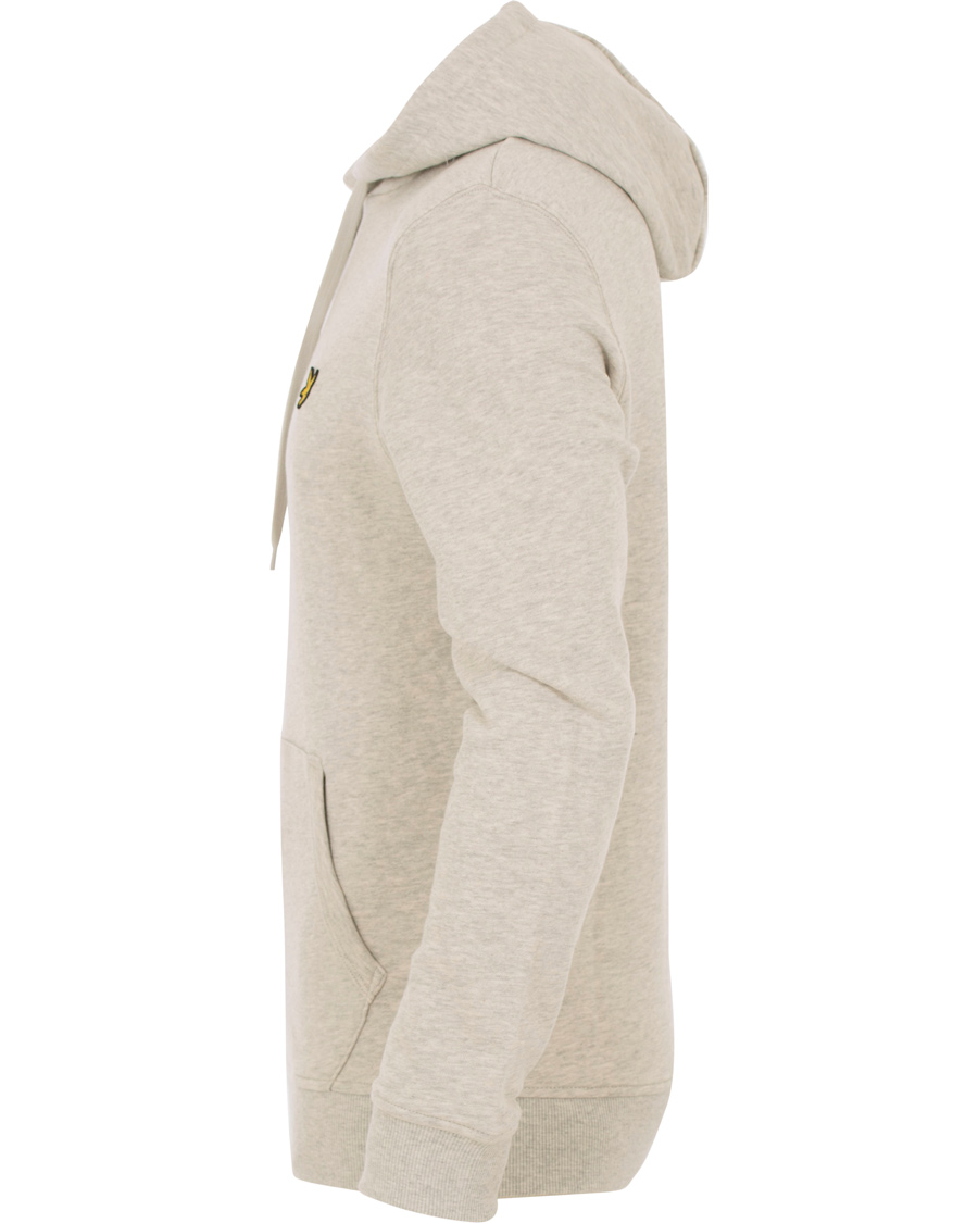 Herr | Tröjor | Lyle & Scott | Pullover Hoodie Light Grey Marl