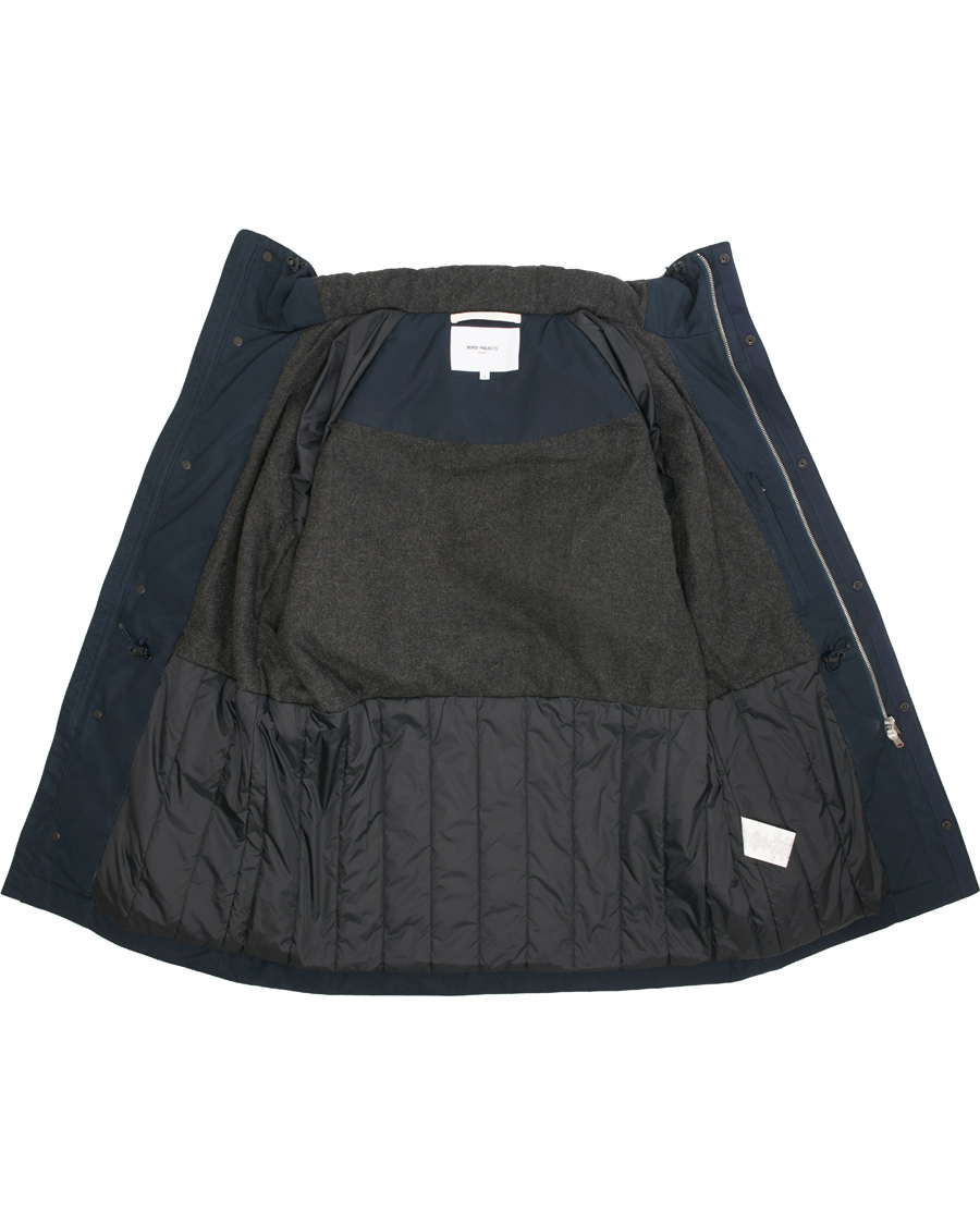 Herr | Jackor | Norse Projects | Lindisfarni Cambric Jacket Dark Navy