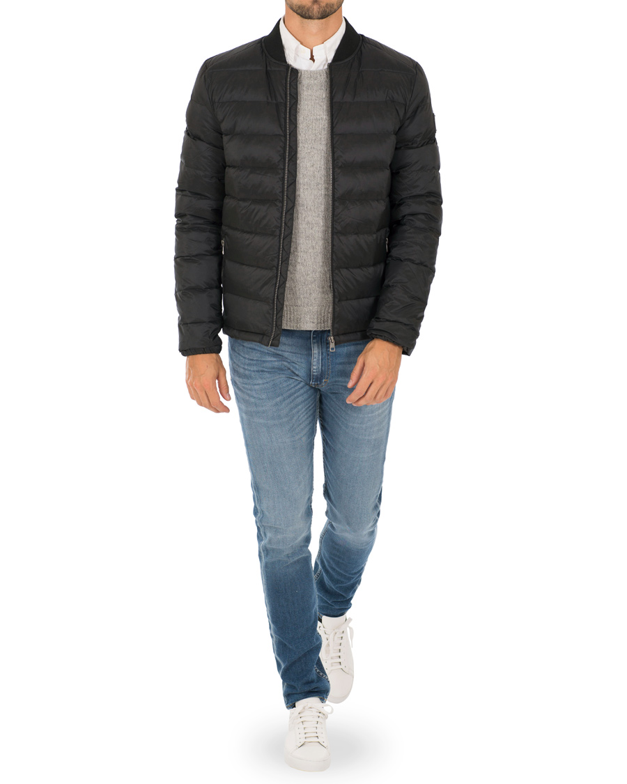 Herr | Jackor | Calvin Klein Jeans | Calvin Klein Opron 5 Down Bomber Jacket Black