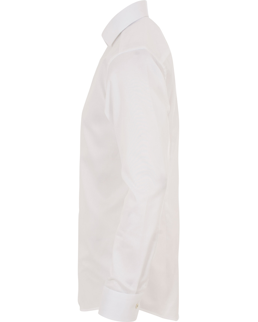 Herr | Skjortor | Eton | Super Sim Contrast Flower Shirt White