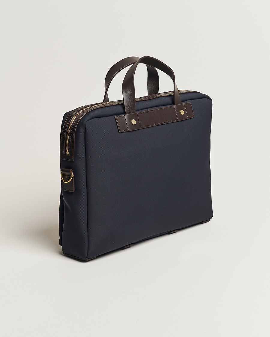 Herr | Väskor | Mismo | M/S Nylon Office Navy/Dark Brown