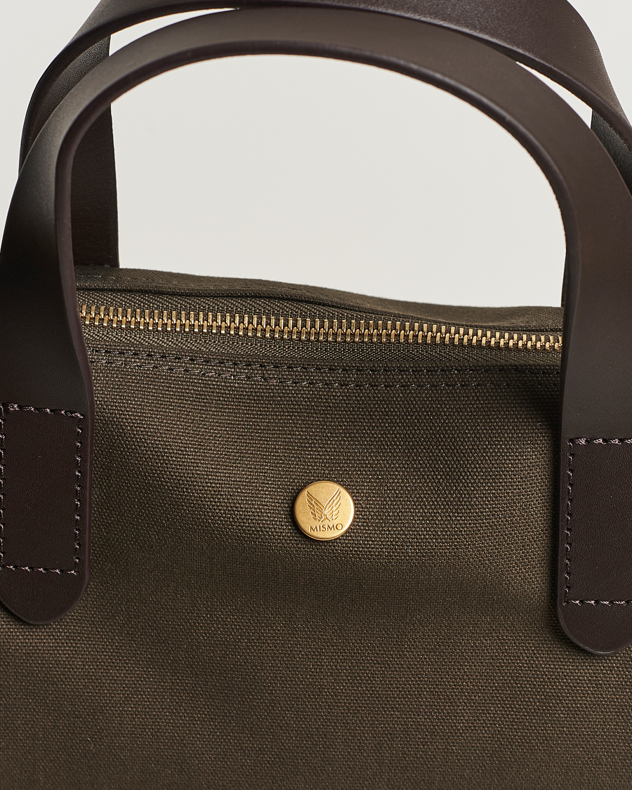 Herr | Väskor | Mismo | MismoM/S Canvas ShopperArmy/Dark Brown