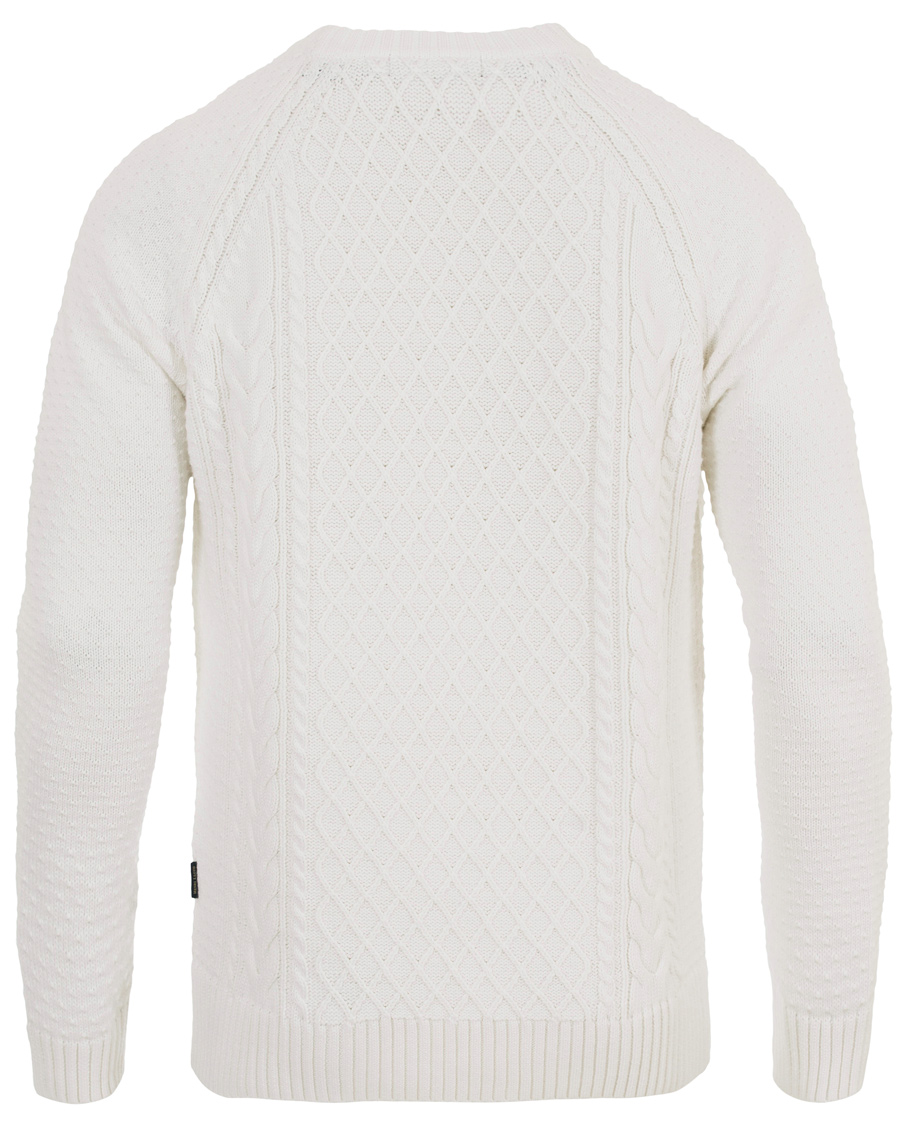 Herr | Tröjor | Henri-Lloyd | Henri Lloyd Kents Regular Crew Neck Knit White