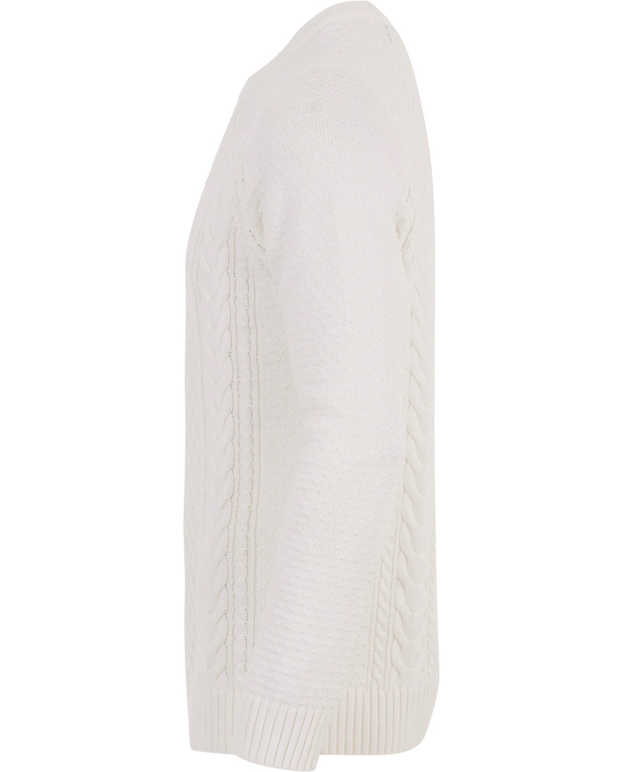 Herr | Tröjor | Henri-Lloyd | Henri Lloyd Kents Regular Crew Neck Knit White