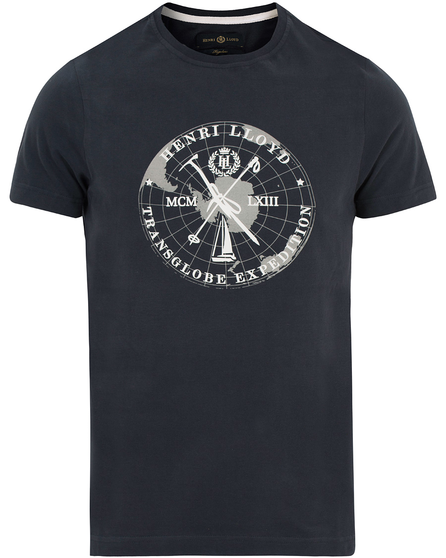 Herr | T-Shirts | Henri-Lloyd | Henri Lloyd Nympton Regular Crew Neck Tee Navy