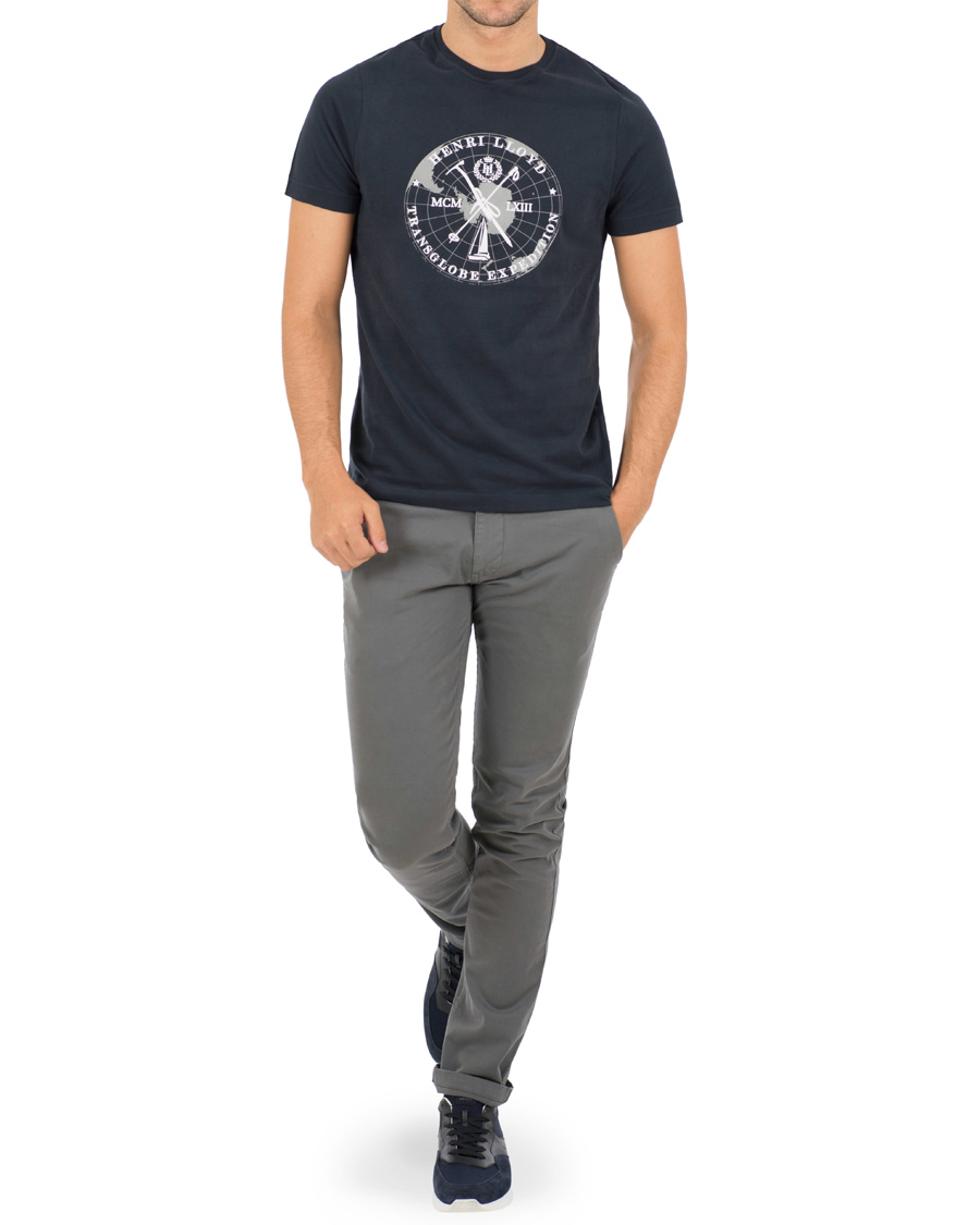 Herr | T-Shirts | Henri-Lloyd | Henri Lloyd Nympton Regular Crew Neck Tee Navy