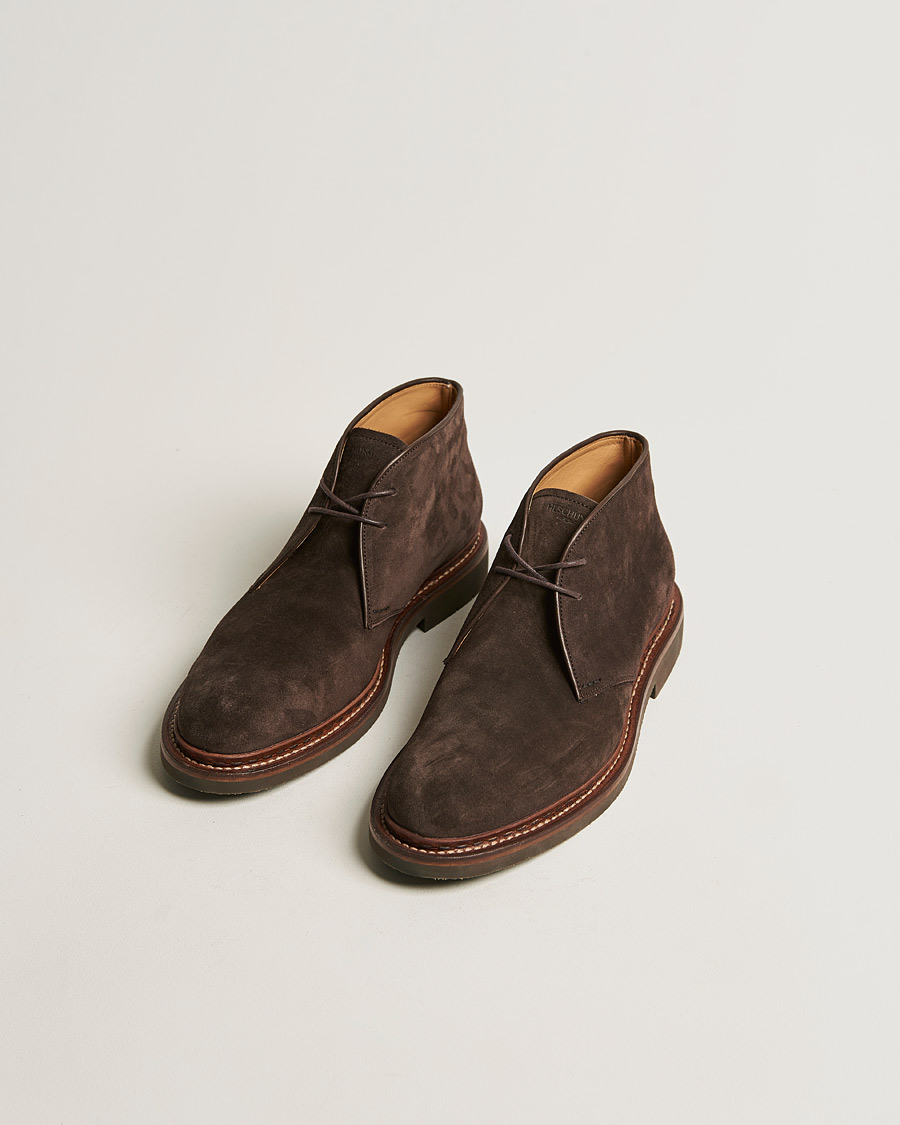 Herr | Heschung Genet Suede Chukka Boot Brown | Heschung | Genet Suede Chukka Boot Brown