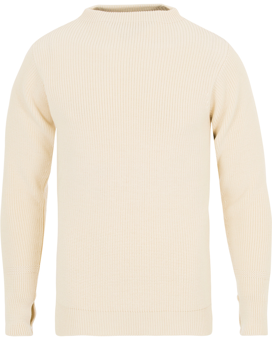Herr | Tröjor | Andersen-Andersen | Sailor Crewneck Off White