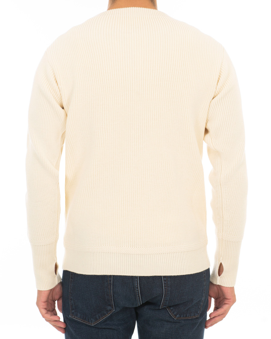 Herr | Tröjor | Andersen-Andersen | Sailor Crewneck Off White