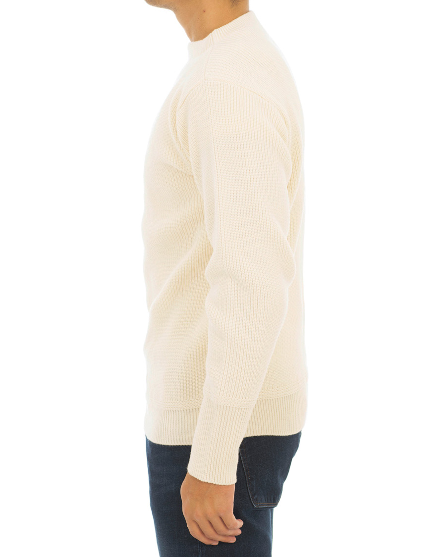 Herr | Tröjor | Andersen-Andersen | Sailor Crewneck Off White