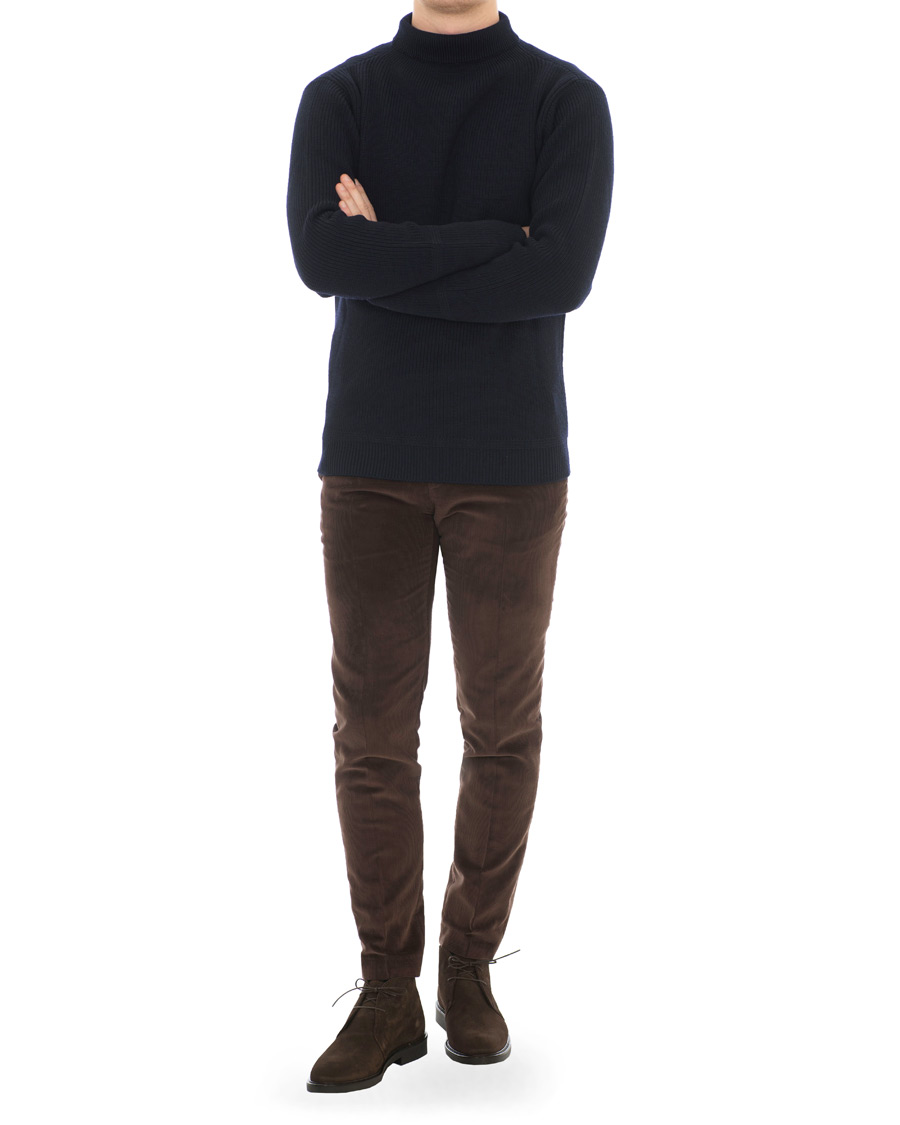 Herr | Tröjor | Andersen-Andersen | Sailor Turtleneck Navy Blue
