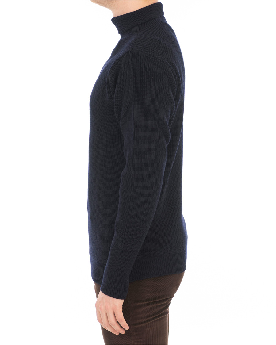Herr | Tröjor | Andersen-Andersen | Sailor Turtleneck Navy Blue