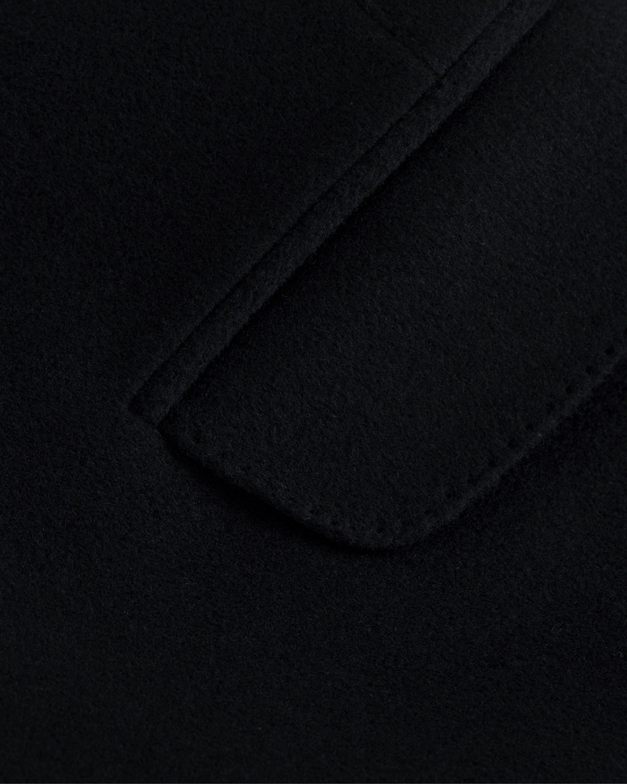 Herr | Jackor | Oscar Jacobson | Saks Wool Coat Navy