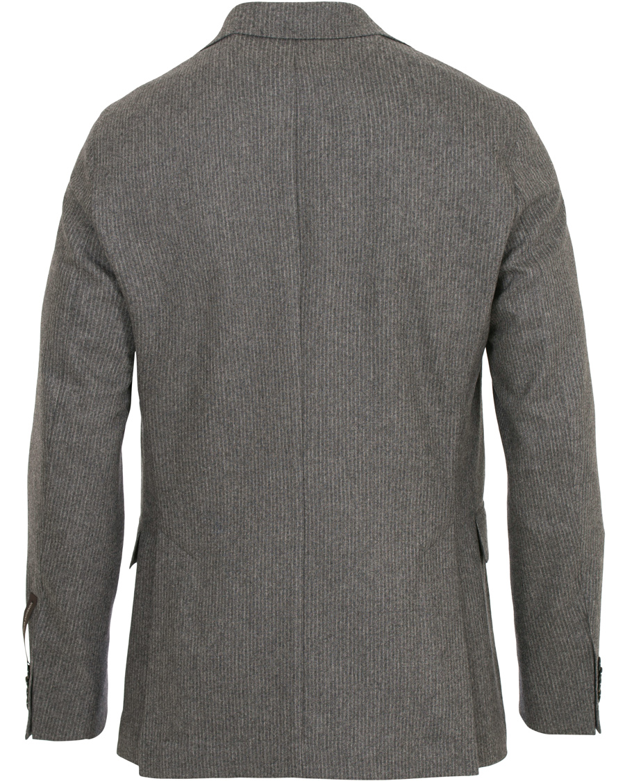 Herr | Kostymer | Oscar Jacobson | Egel Wool Pinstripe Suit Light Grey