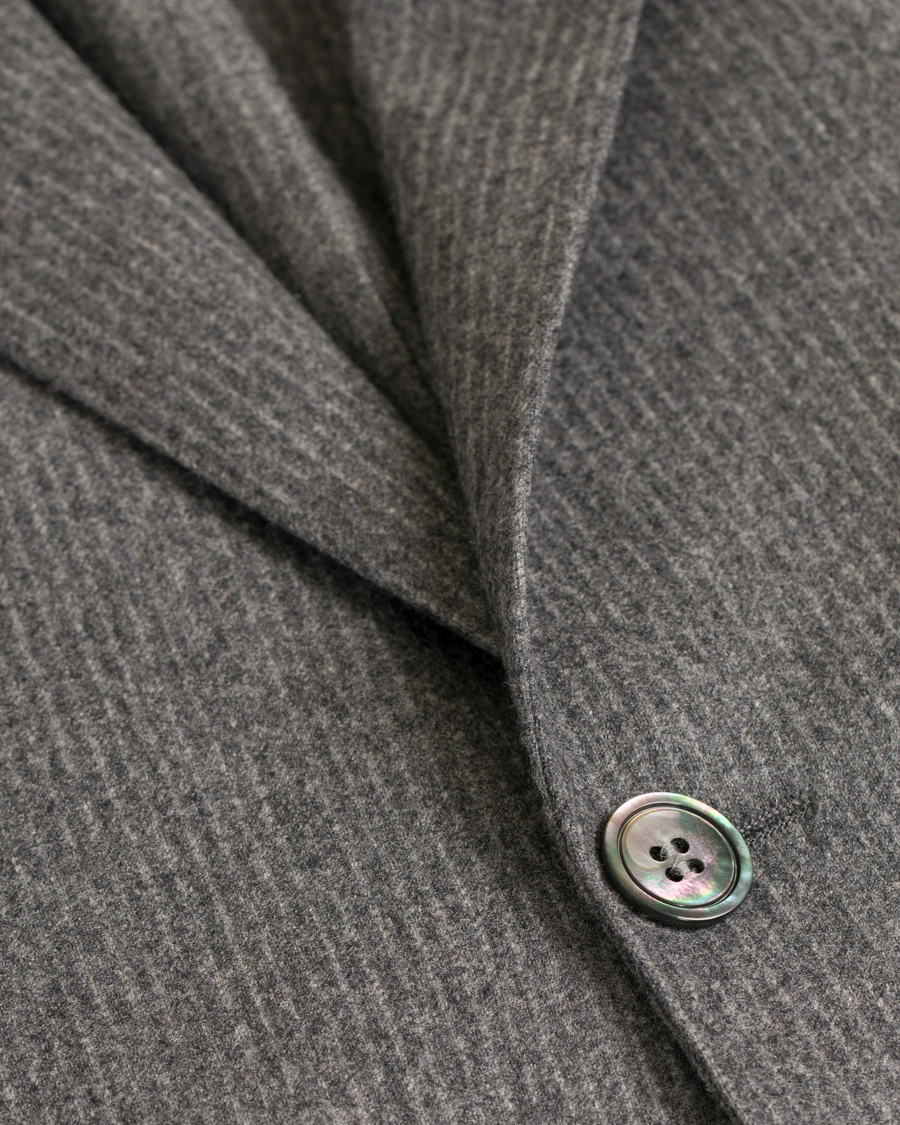Herr | Kostymer | Oscar Jacobson | Egel Wool Pinstripe Suit Light Grey