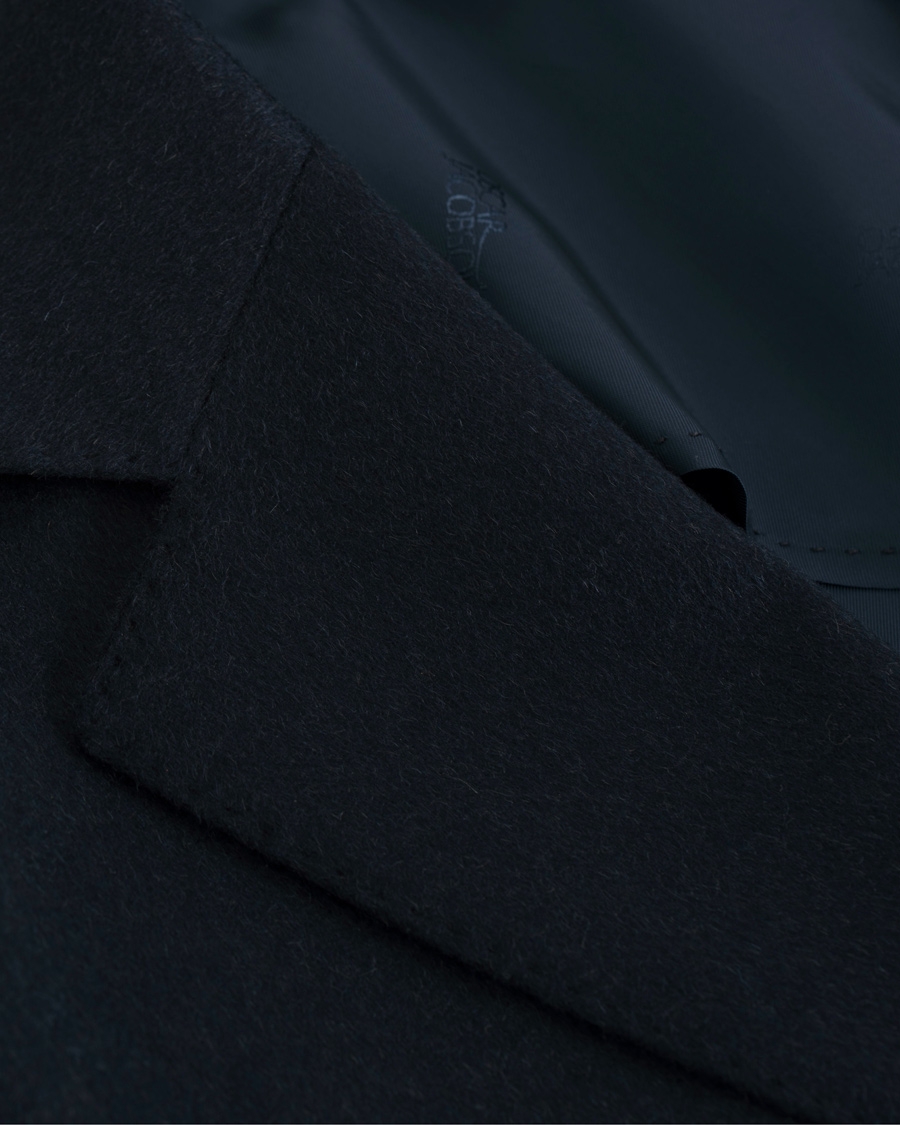 Herr | Kavajer | Oscar Jacobson | Egel Camelhair Blazer Navy