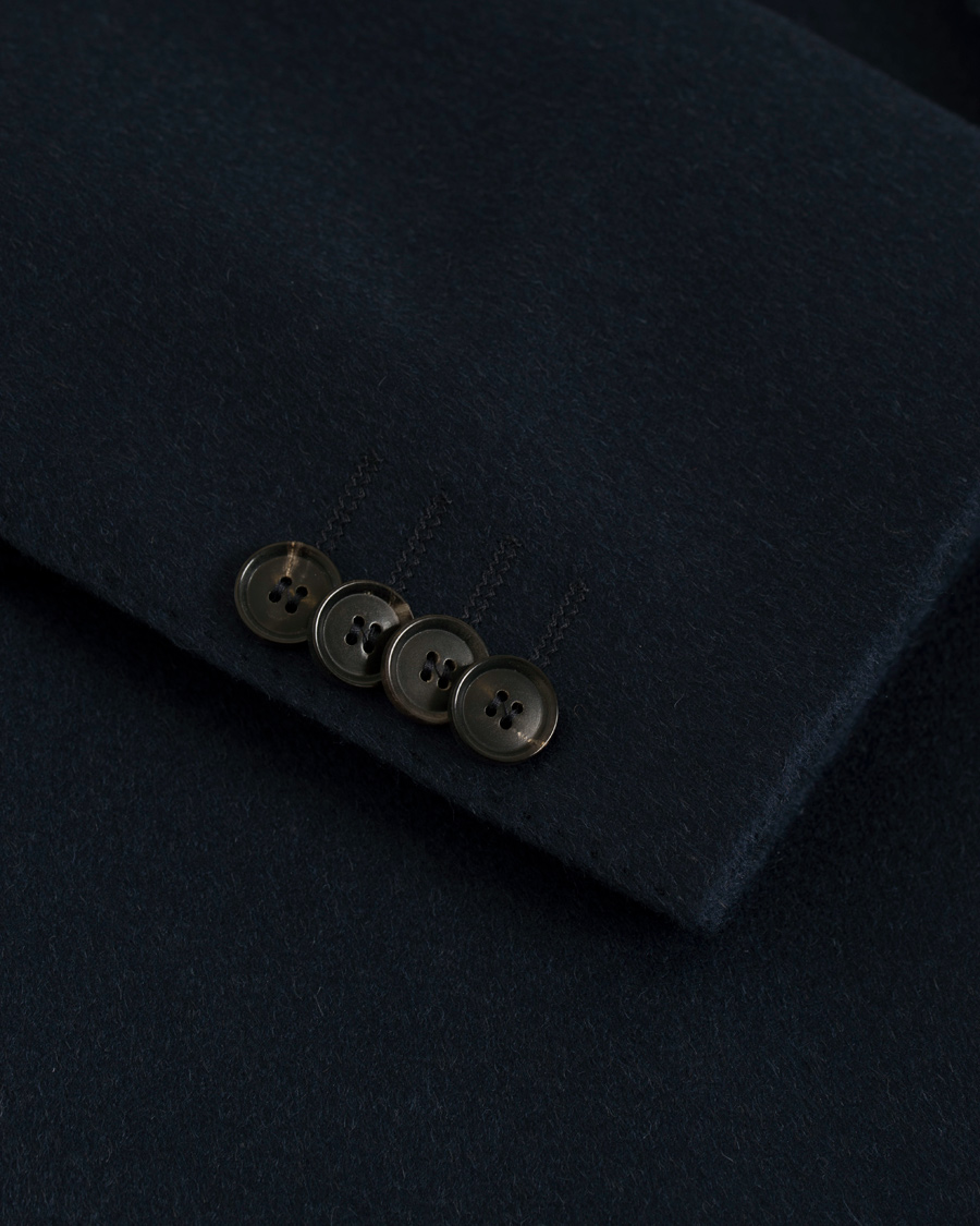 Herr | Kavajer | Oscar Jacobson | Egel Camelhair Blazer Navy