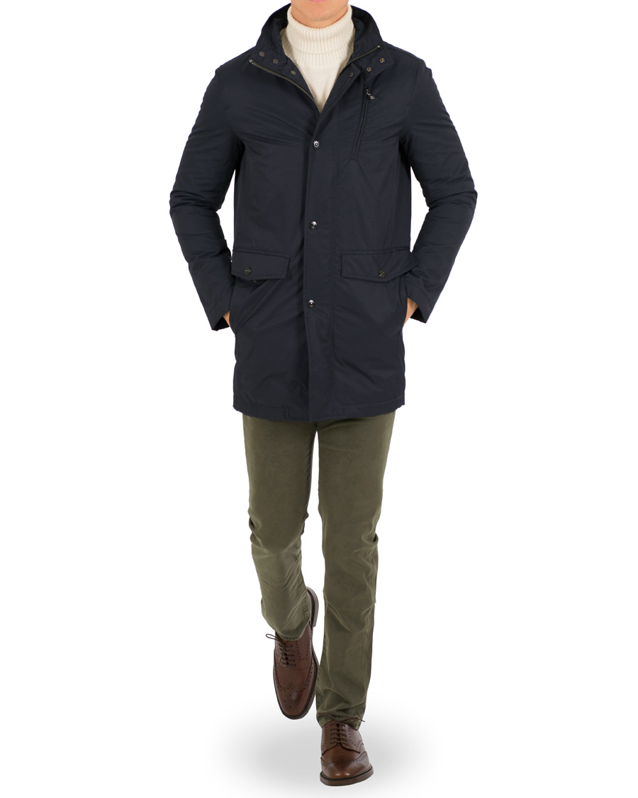 Herr | Jackor | Oscar Jacobson | Danton Water Repellent Jacket Navy