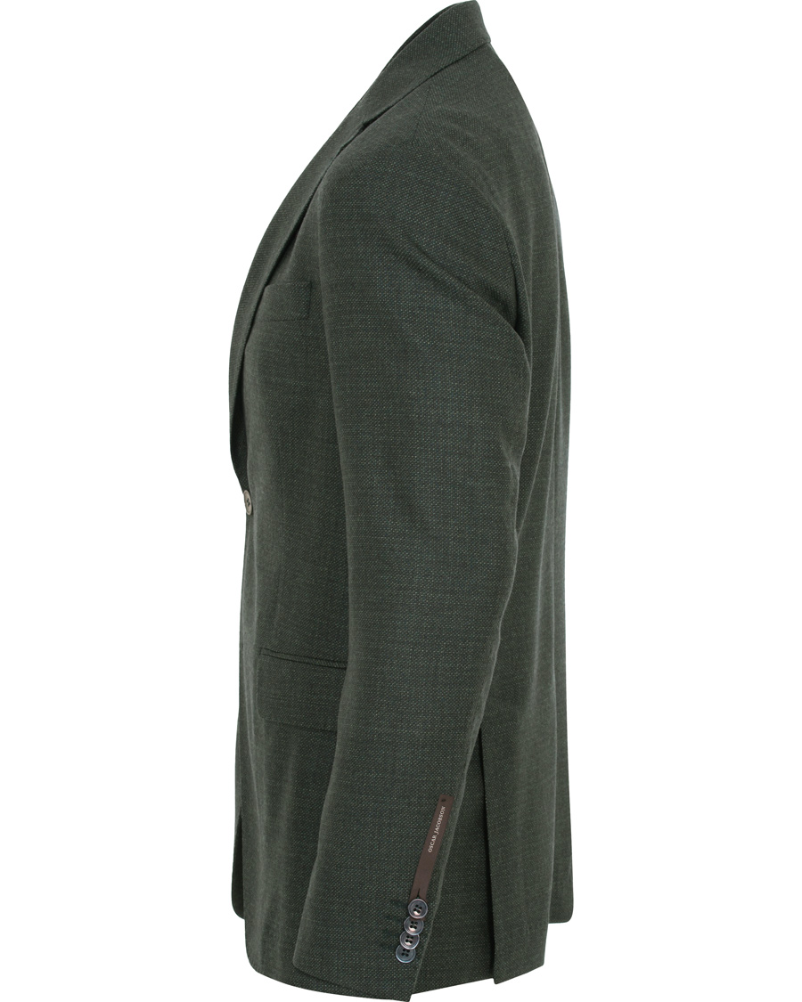 Herr | Kavajer | Oscar Jacobson | Egel Wool Blazer Green