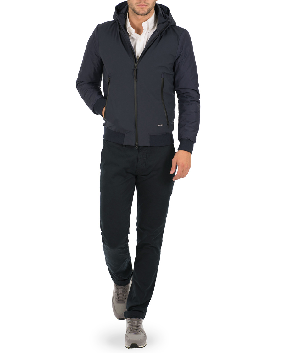 Herr | Jackor | Woolrich | Comfort Rain Jacket Navy