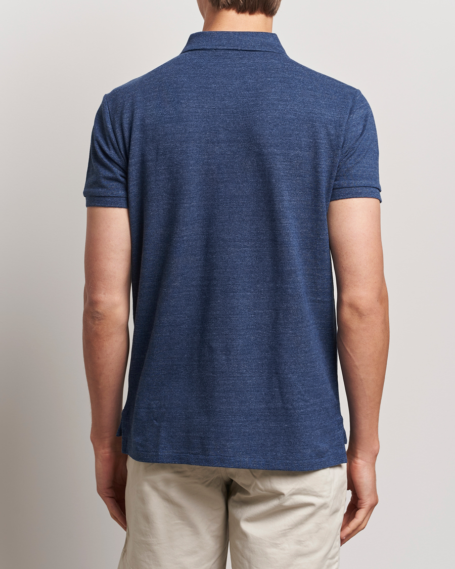 Herr | Pikéer | Polo Ralph Lauren | Custom Slim Fit Polo Classic Royal Heather