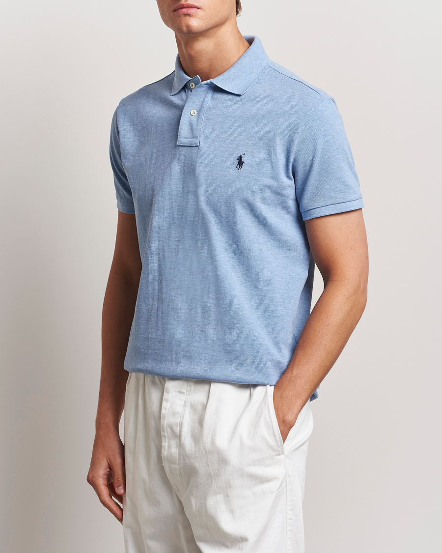 Herr | Preppy Authentic | Polo Ralph Lauren | Custom Slim Fit Polo Isle Heather