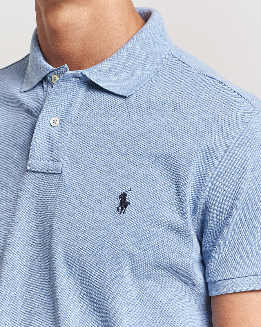 Herr | Pikéer | Polo Ralph Lauren | Custom Slim Fit Polo Isle Heather