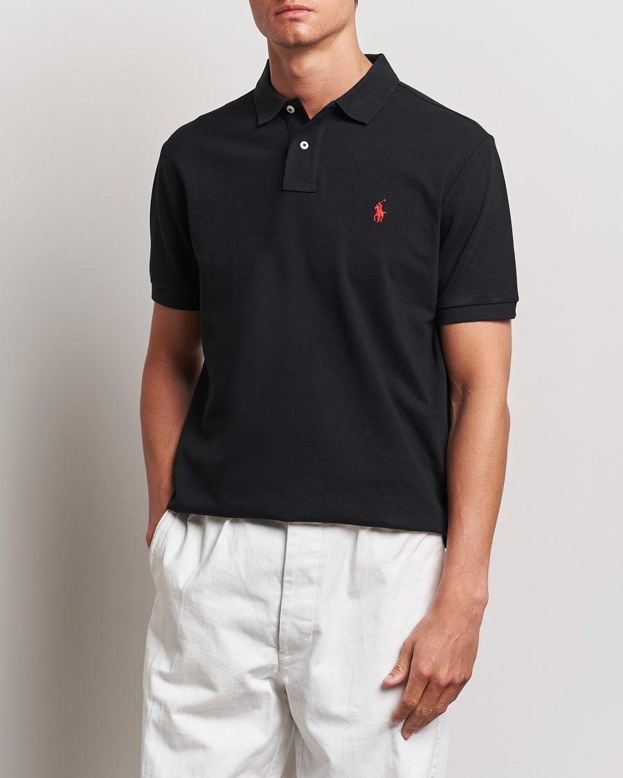 Herr | World of Ralph Lauren | Polo Ralph Lauren | Custom Slim Fit Polo Black