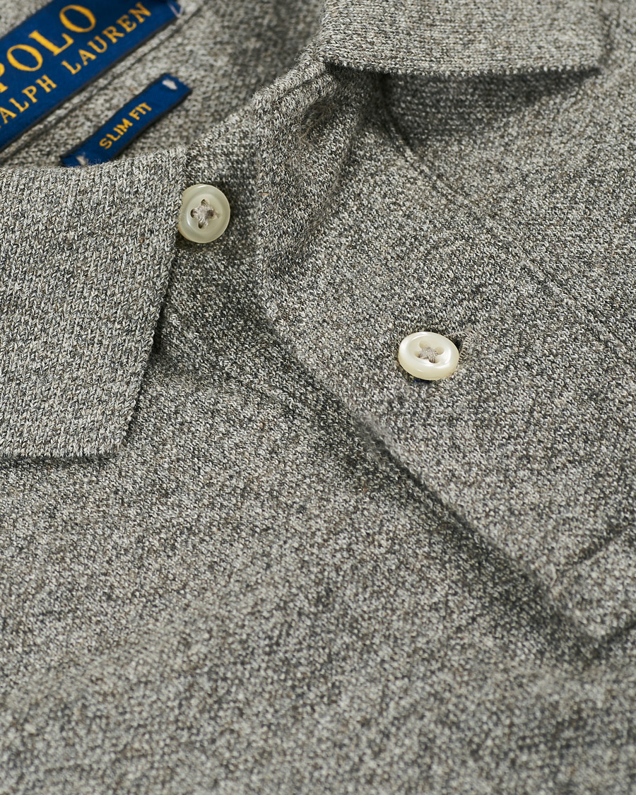 Herr | Pikéer | Polo Ralph Lauren | Slim Fit Polo Canterbury Heather