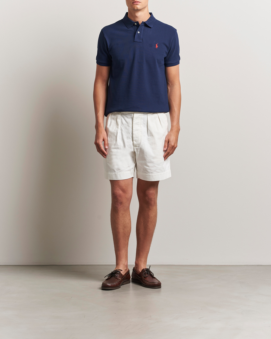 Herr | Pikéer | Polo Ralph Lauren | Slim Fit Polo Newport Navy