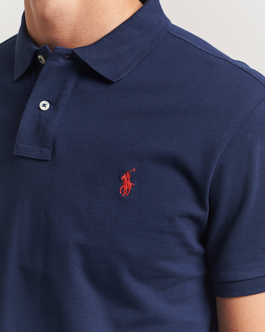 Herr | Pikéer | Polo Ralph Lauren | Slim Fit Polo Newport Navy