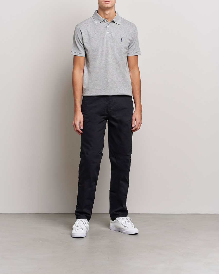 Herr | Pikéer | Polo Ralph Lauren | Slim Fit Stretch Polo Andover Heather