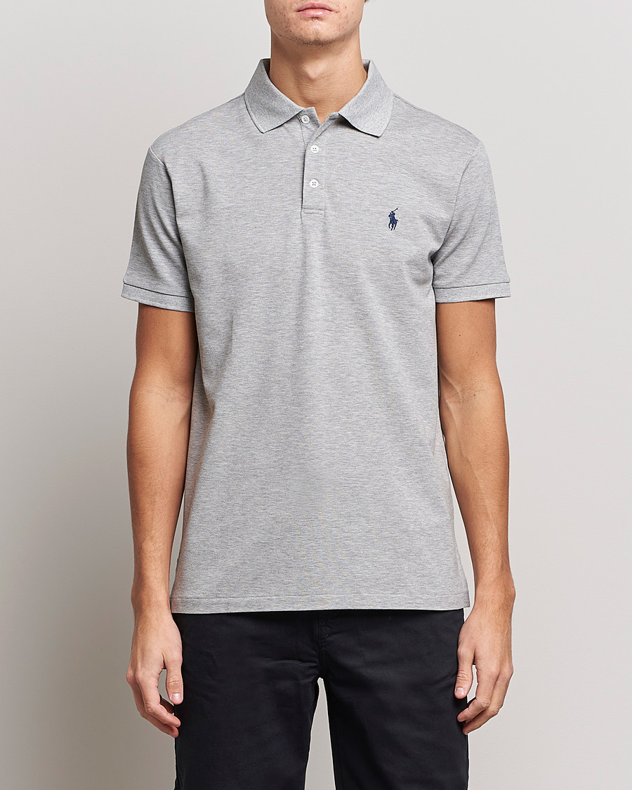 Herr |  | Polo Ralph Lauren | Slim Fit Stretch Polo Andover Heather