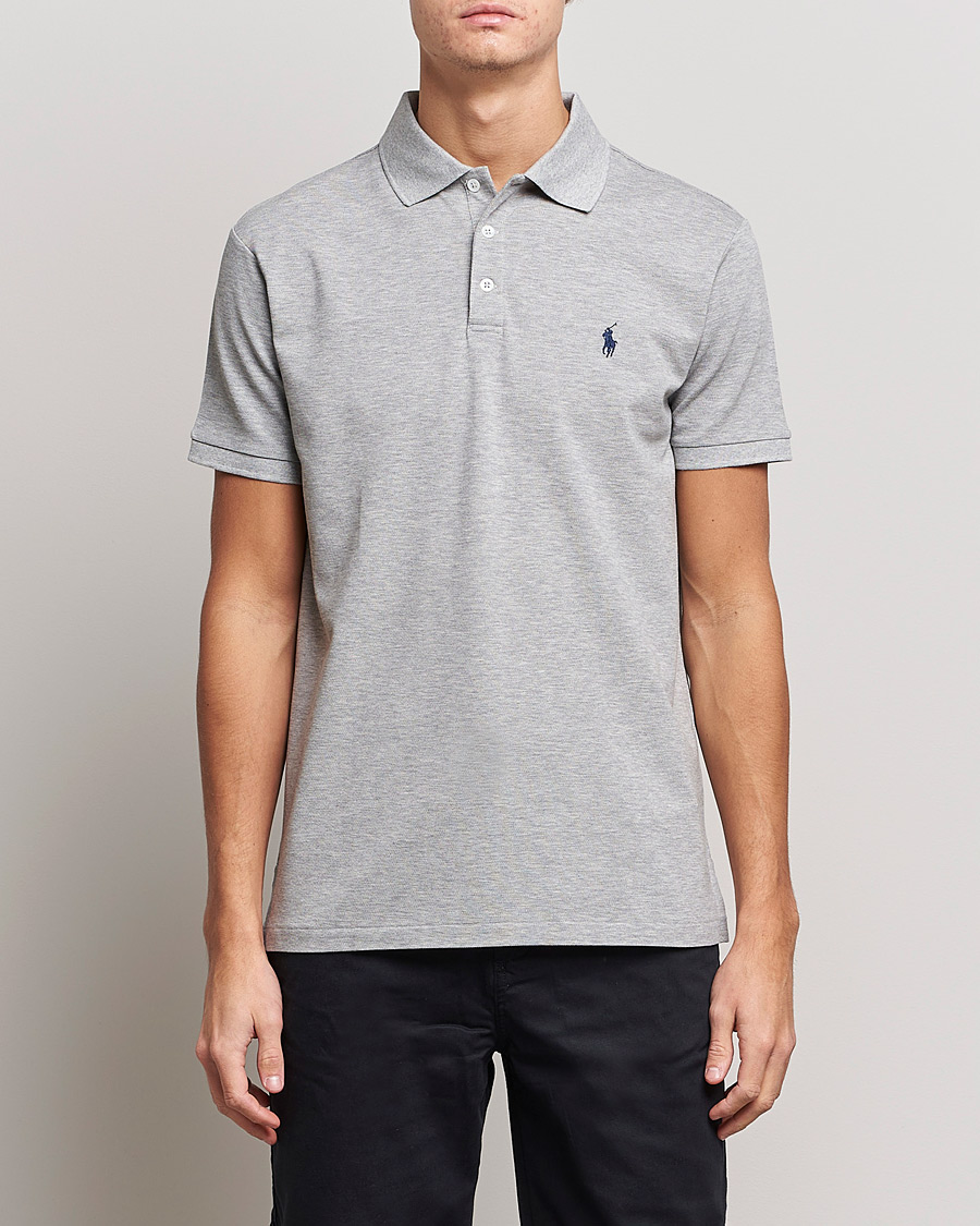 Herr | Kläder | Polo Ralph Lauren | Slim Fit Stretch Polo Andover Heather