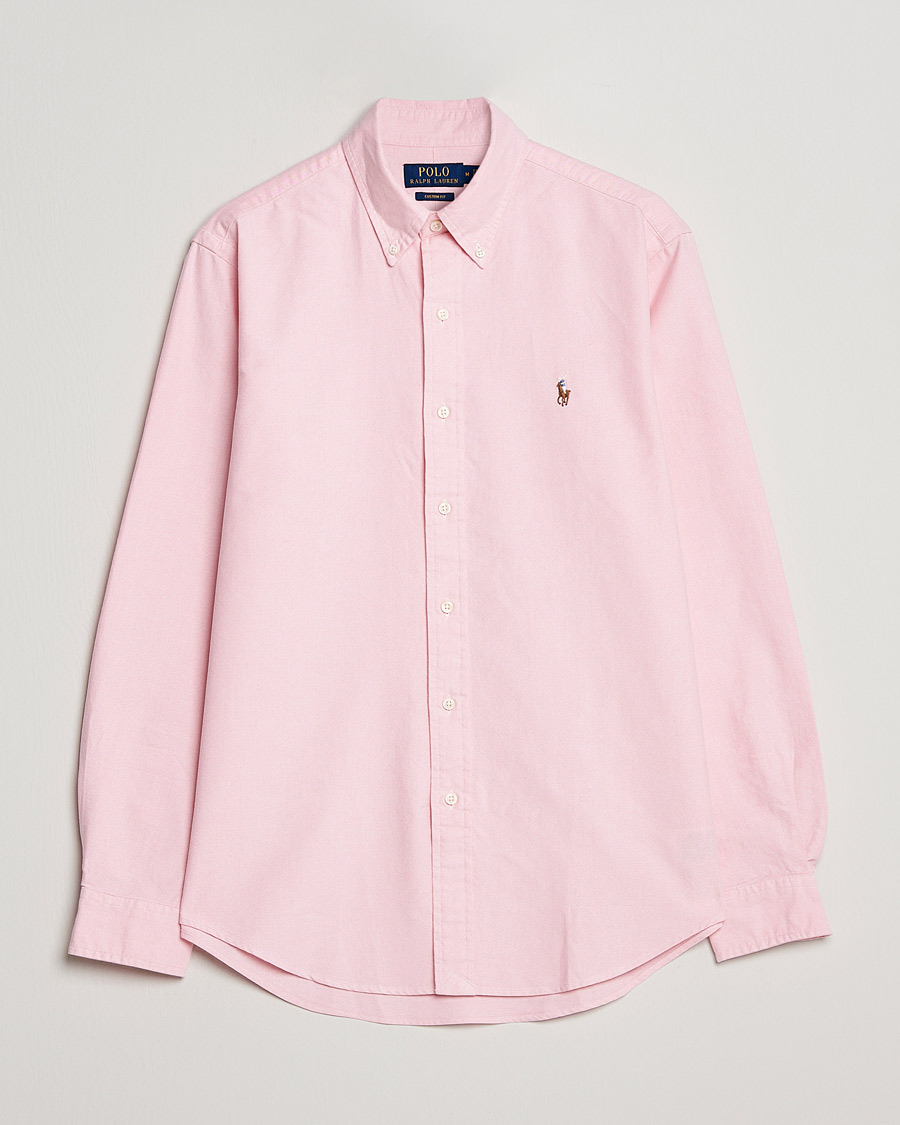 Herr | Skjortor | Polo Ralph Lauren | Custom Fit Oxford Shirt Pink