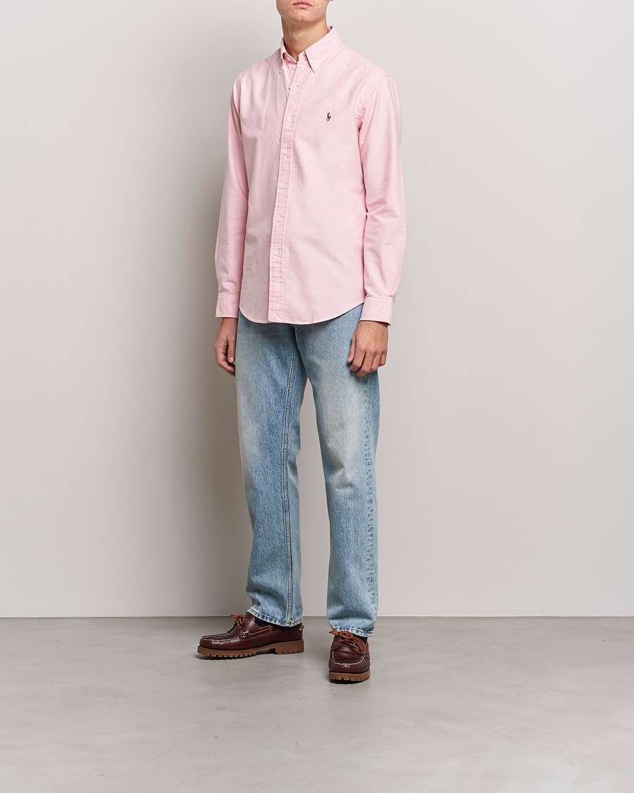 Herr |  | Polo Ralph Lauren | Custom Fit Oxford Shirt Pink