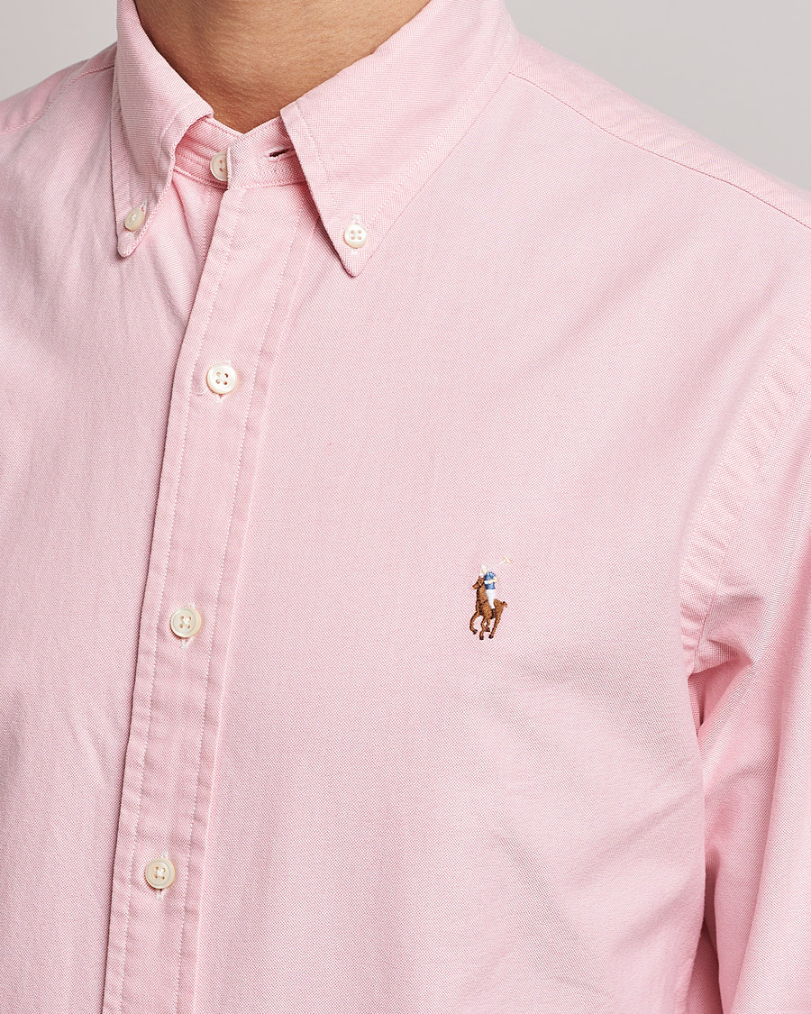 Herr | Skjortor | Polo Ralph Lauren | Custom Fit Oxford Shirt Pink