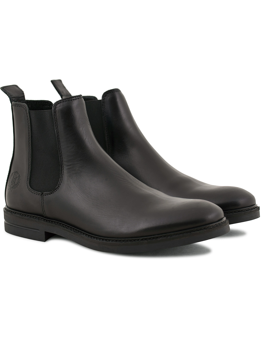 Herr | Henri Lloyd Graham Boot Prime Black Leather | Henri-Lloyd | Henri Lloyd Graham Boot Prime Black Leather