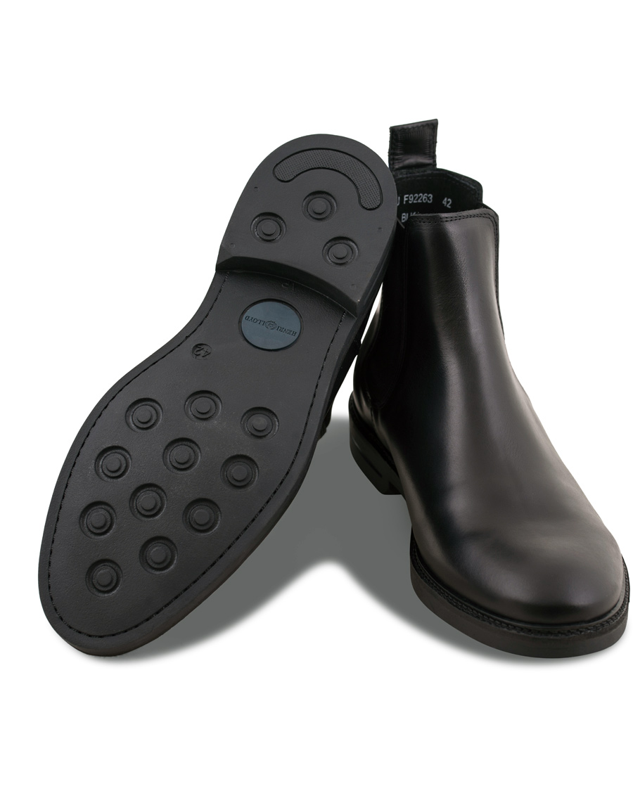 Herr | Henri Lloyd Graham Boot Prime Black Leather | Henri-Lloyd | Henri Lloyd Graham Boot Prime Black Leather