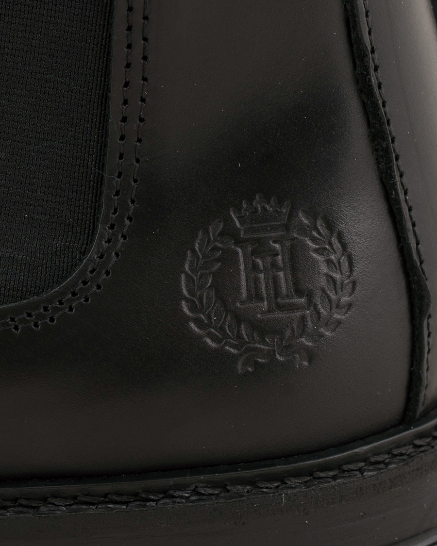 Herr | Henri Lloyd Graham Boot Prime Black Leather | Henri-Lloyd | Henri Lloyd Graham Boot Prime Black Leather
