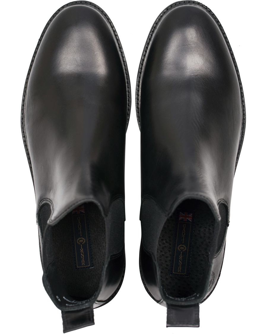 Herr | Henri Lloyd Graham Boot Prime Black Leather | Henri-Lloyd | Henri Lloyd Graham Boot Prime Black Leather
