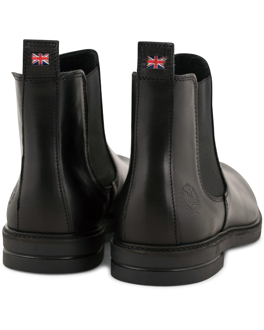 Herr | Henri Lloyd Graham Boot Prime Black Leather | Henri-Lloyd | Henri Lloyd Graham Boot Prime Black Leather