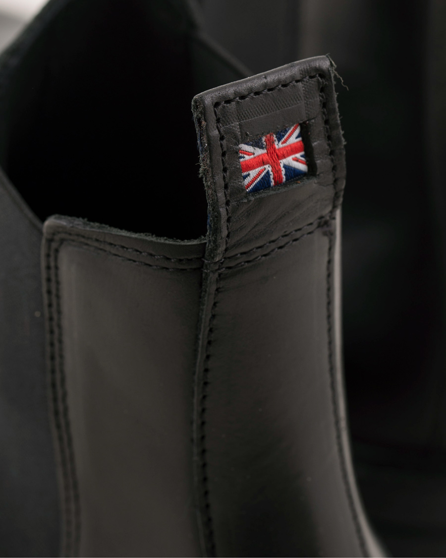 Herr | Henri Lloyd Graham Boot Prime Black Leather | Henri-Lloyd | Henri Lloyd Graham Boot Prime Black Leather