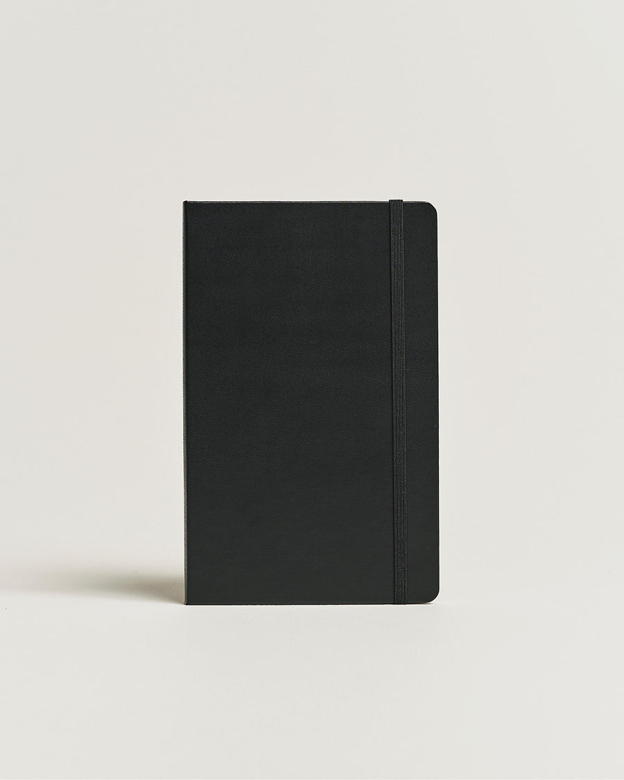 Herr | Anteckningsböcker | Moleskine | Plain Hard Notebook Large Black