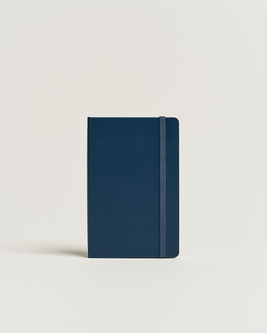 Herr | Anteckningsböcker | Moleskine | Plain Hard Notebook Pocket Sapphire Blue