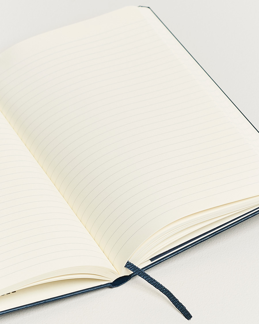 Herr | Moleskine Ruled Hard Notebook Large Sapphire Blue | Moleskine | Ruled Hard Notebook Large Sapphire Blue