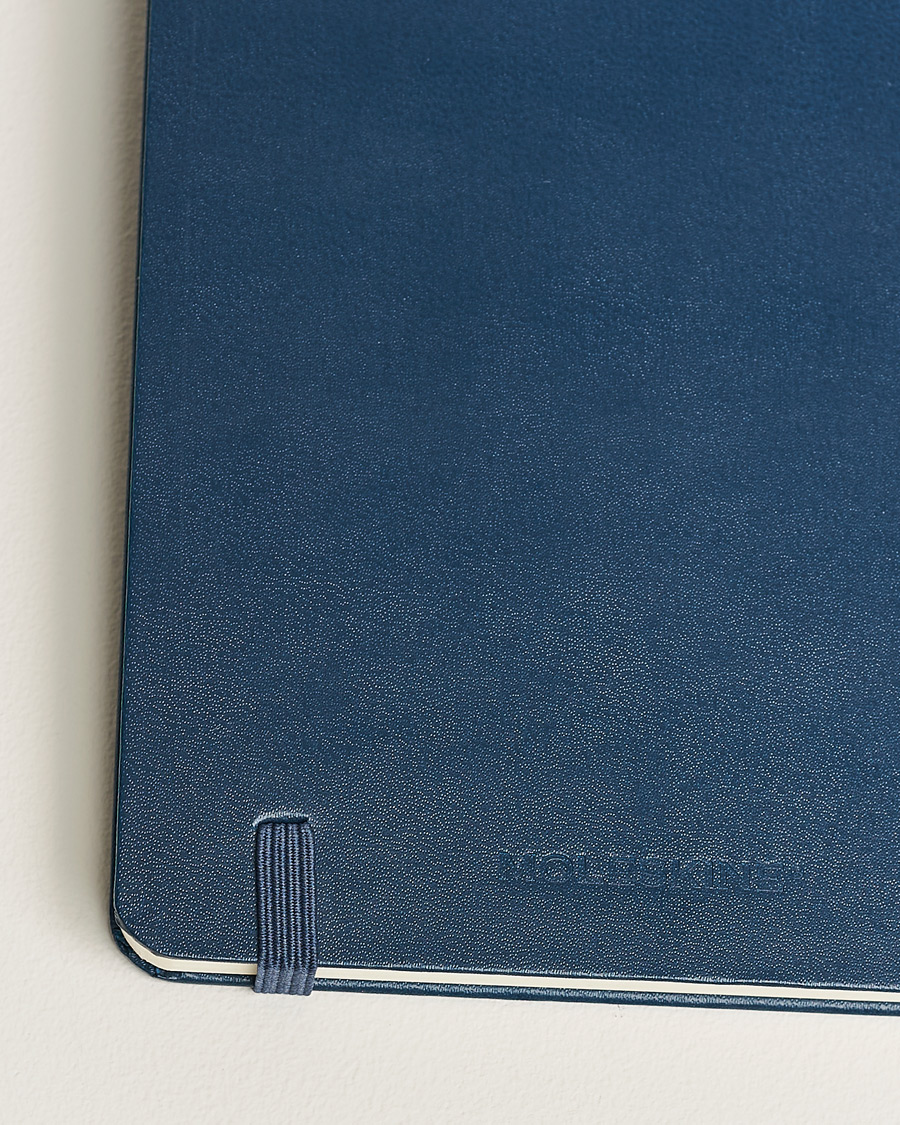 Herr | Moleskine Ruled Hard Notebook Large Sapphire Blue | Moleskine | Ruled Hard Notebook Large Sapphire Blue