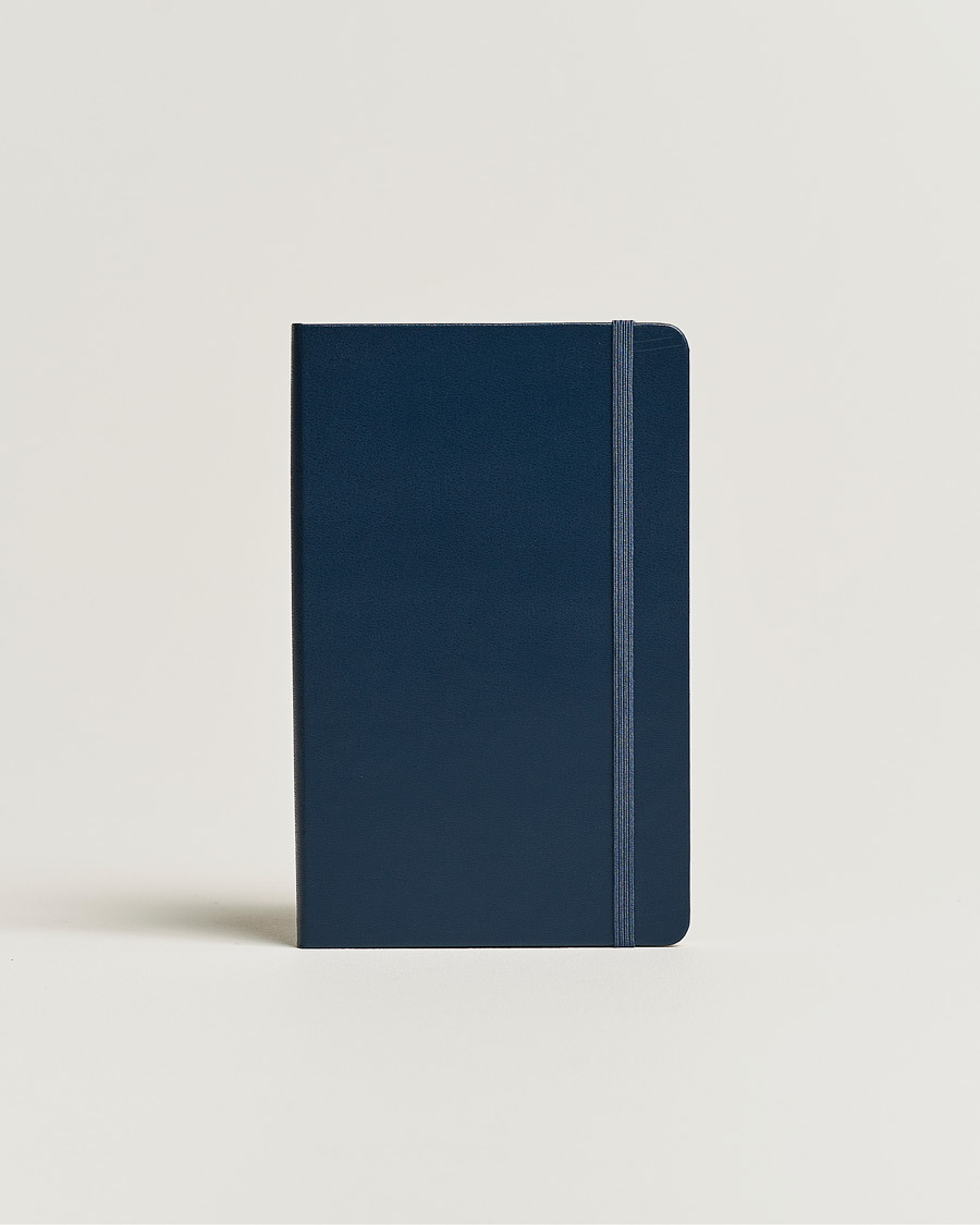 Herr | Moleskine Plain Hard Notebook Large Sapphire Blue | Moleskine | Plain Hard Notebook Large Sapphire Blue