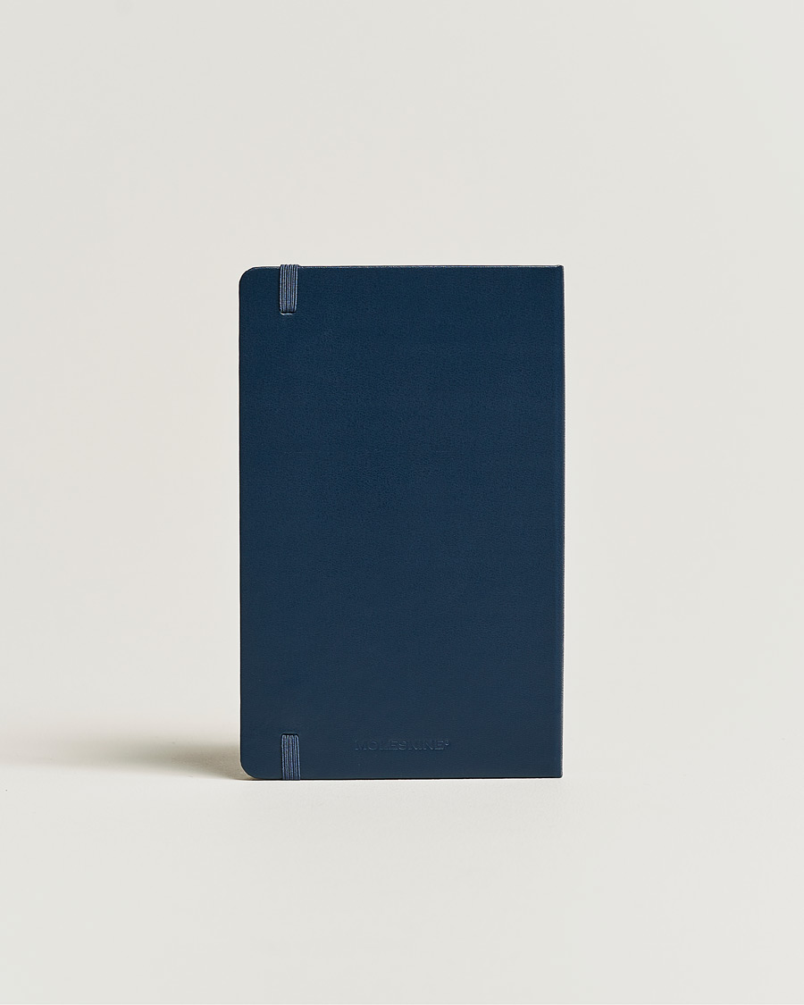 Herr | Moleskine Plain Hard Notebook Large Sapphire Blue | Moleskine | Plain Hard Notebook Large Sapphire Blue