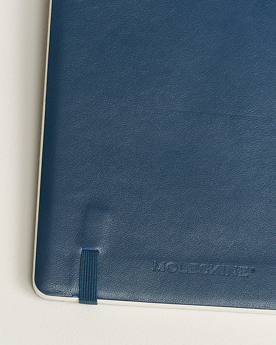 Herr | Moleskine Ruled Soft Notebook Large Sapphire Blue | Moleskine | Ruled Soft Notebook Large Sapphire Blue
